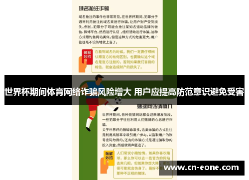 世界杯期间体育网络诈骗风险增大 用户应提高防范意识避免受害