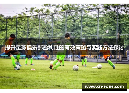 提升足球俱乐部盈利性的有效策略与实践方法探讨