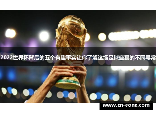 2022世界杯背后的五个有趣事实让你了解这场足球盛宴的不同寻常