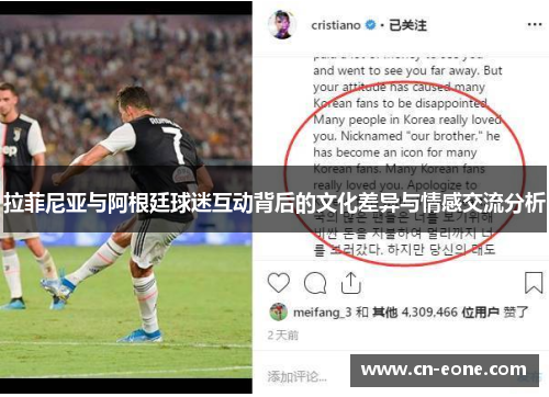 拉菲尼亚与阿根廷球迷互动背后的文化差异与情感交流分析